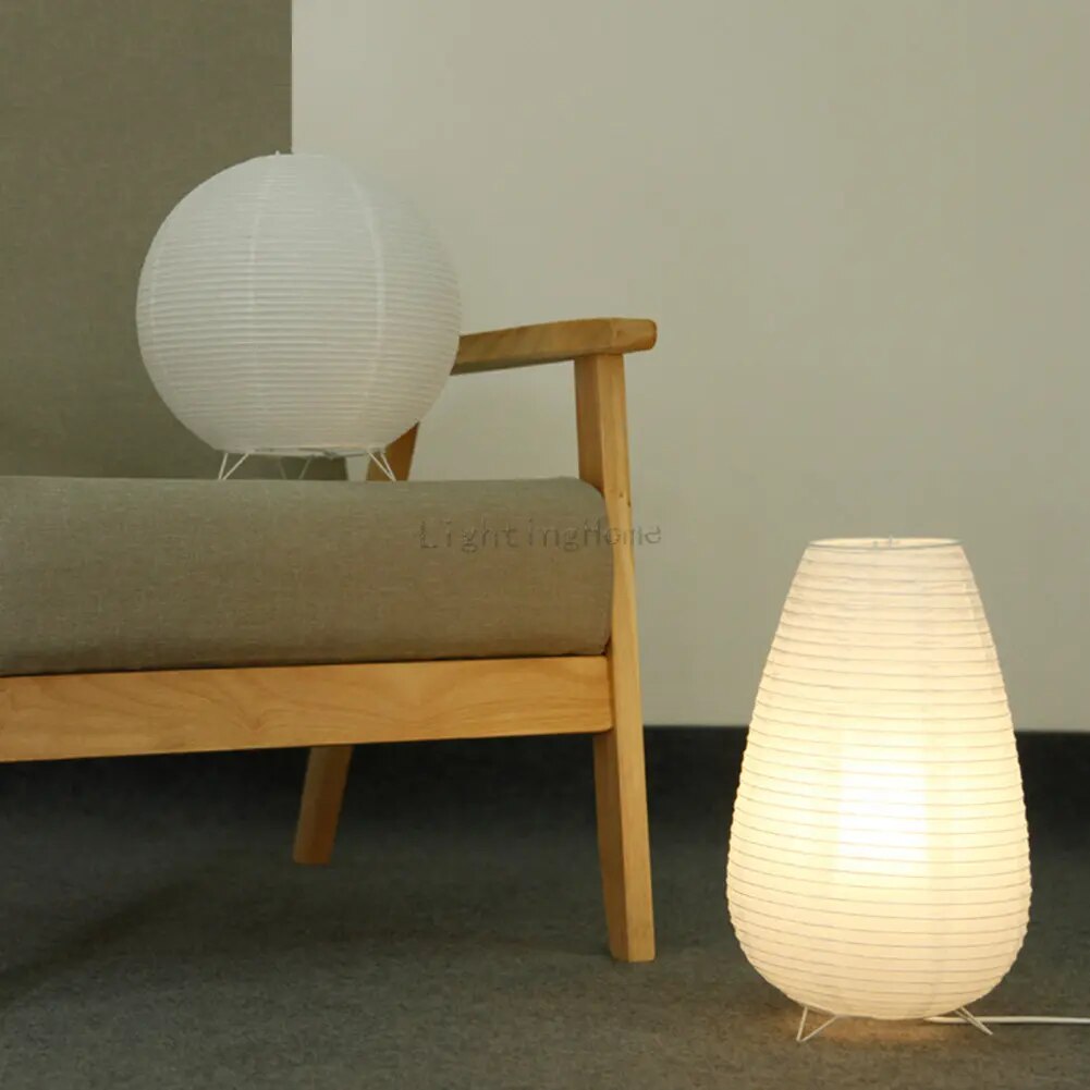 Nordic Paper Lantern Table Lamp