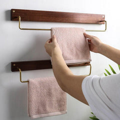 Beechwood Towel Rack