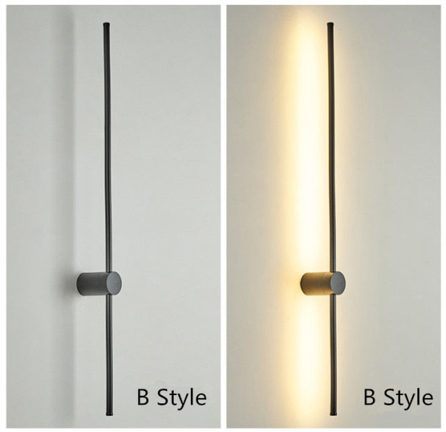 Nordic Minimalist Long Wall Lamp