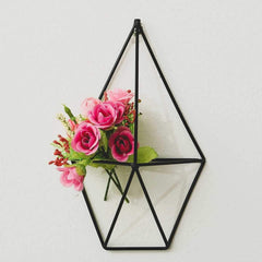 2-Piece Geometric Wall-Mounted Air Plant Hangers