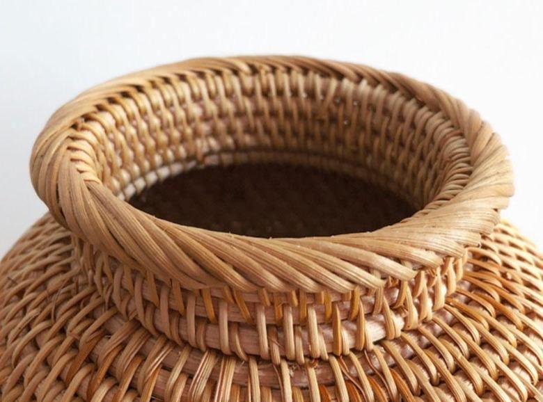 Rattan Hand Woven Vase