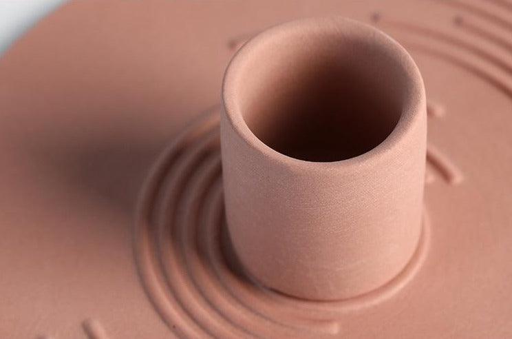 Pin Point Ceramic Candle Holders